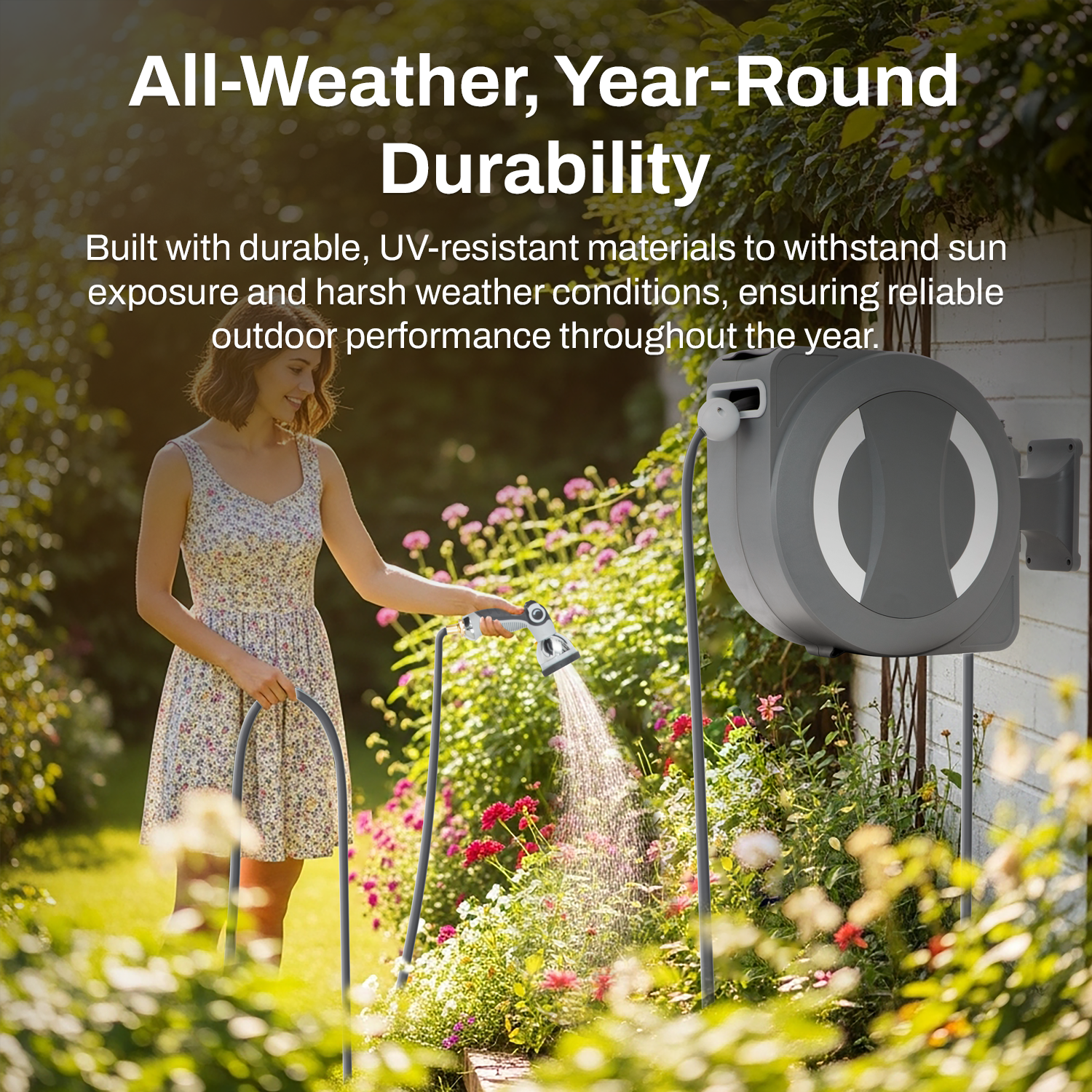 Betta EaseReel Battery-Powered Retractable Hose Reel System