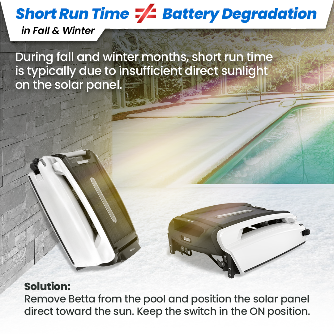 Betta SE - Solar-Powered Robotic Pool Skimmer