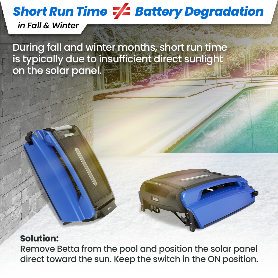Betta SE - Solar-Powered Robotic Pool Skimmer
