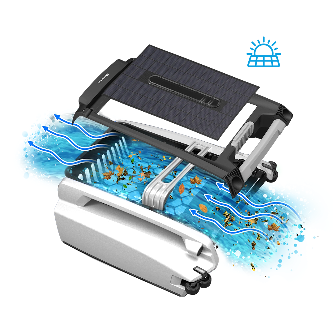 Betta SE - Solar-Powered Robotic Pool Skimmer