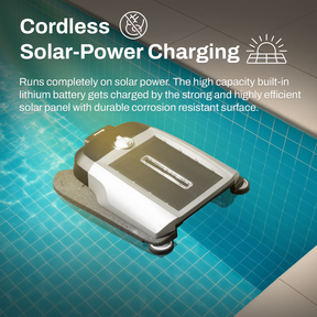 Betta Flex - Solar-Powered Robotic Pool Skimmer