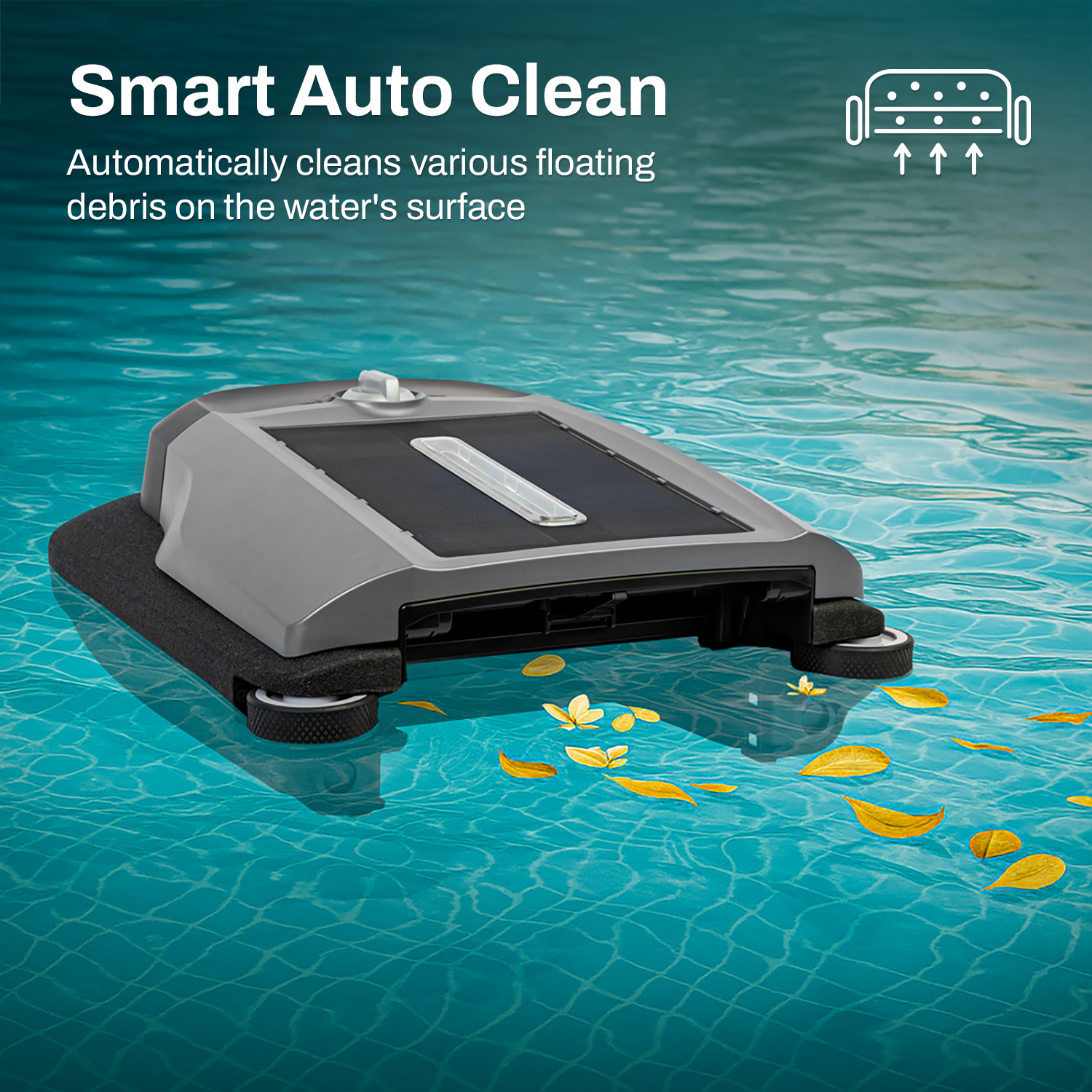 Betta Flex - Solar-Powered Robotic Pool Skimmer