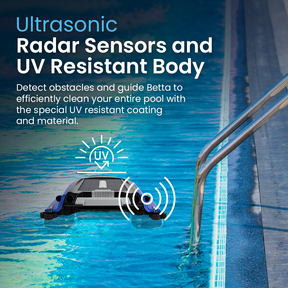 Betta SE - Solar-Powered Robotic Pool Skimmer