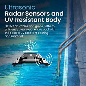 Betta SE - Solar-Powered Robotic Pool Skimmer
