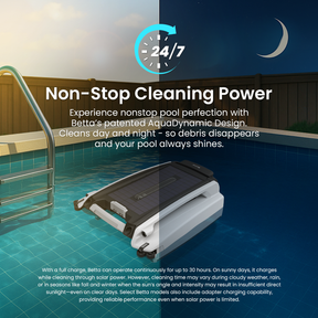 Betta SE - Solar-Powered Robotic Pool Skimmer